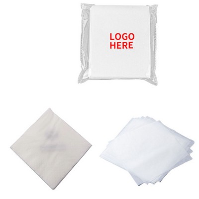 Sustainable 2-Ply Square Napkins for Parties & Dining